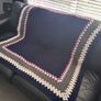 beautiful handmade adult lap blanket Image 7