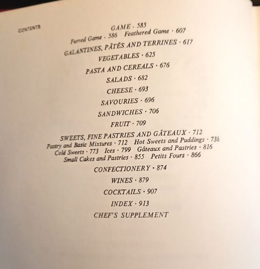 Modern French Culinary Art Vintage Book