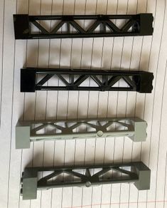 lego support girders triangular x 4