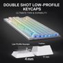 Redragon K621 Horus Tkl Rgb 3 Modes Bluetooth/2.4ghz/wired Tenkeyless Gaming Mechanical Keyboard - White Image 7