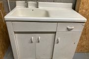 cast iron sink