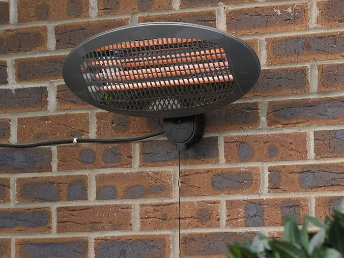 Patio Heater Electric Wall Mounted , 2000 Watt
