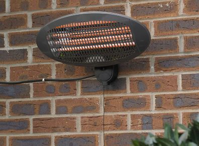Patio Heater Electric Wall Mounted , 2000 Watt