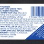 1991 Ireland 10 unit Irish Horse Racing Definitive Callcard with Gemplus Chip, Dame Lane Address, Shinny finish (not gloss), No Flag, Barcode Used. Telecom Eireann card number 1033. Image 2
