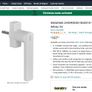 SIEGENIA Smart Window handle, Single White Image 5