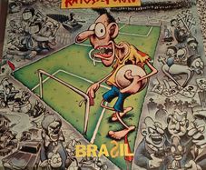 Ratos de Parao, Brasil LP,  Hardcore punk from Brazil with poster, orig.