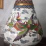 Large Chinese cloisonne vase. Image 2