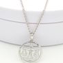 Sterling Silver Libra Necklace Image 7
