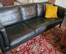 Vintage Borge Mogensen Model 2213 Style Sofa