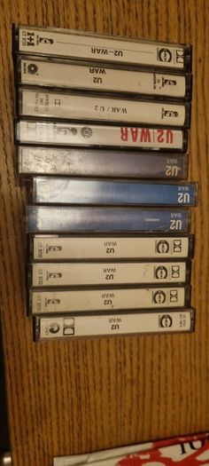 U2 Cassette Tapes for sale