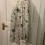 Zara Basic Star Floral Print Smocked Blouse - Size S Image 4