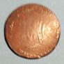 Ireland 1792 Dublin Half Penny Token Coin Image 2
