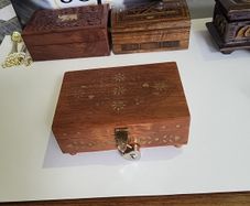 Beautiful trinket box inlaid