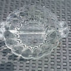 Diviided Vintage Glass Bowl