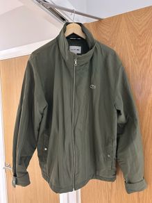 Lacoste Men Water Repellent Hooded Jacket
