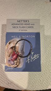 Netters Advanced Head and Neck Flash Cards 3rd Edition