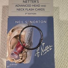 Netters Advanced Head and Neck Flash Cards 3rd Edition