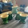 VINTAGE Irish Cliff Pottery Youghal Handthrown Image 2