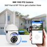 1080P HD WiFi Security Camera - Versatile Indoor-Outdoor Use, Long-Distance Night Vision with 355 dagree Intercom, Dual-Way Audio, AI Motion Detection Image 3