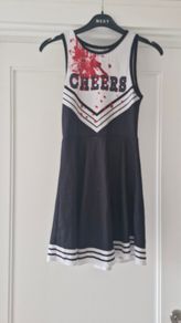 Black cheerleader costume