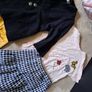 Girl 6-7 shorts top outfit bundle Image 3