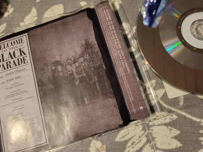 My Chemical Romance Welcome To The Black Parade Promo CD Single