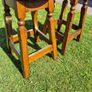 Pair of Immaculate Commercial-Grade Beechwood Bar Stools Image 5