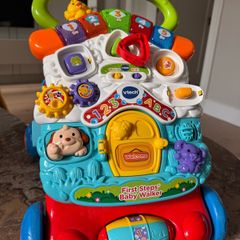 VTech Baby First Steps Baby Walker Red