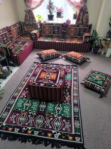 L shaped sofa set