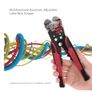 BRAND NEW 4 In 1 Wire Crimpers Engineering Ratcheting Terminal Crimping Pliers Bootlace Ferrule Crimper Tool Cord End Terminals Image 3