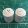 Belleek Living Ripple Salt & Pepper Shakers Image 3