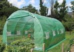 Polytunnel Greenhouse Poly Tunnels Gardening Walk In Pollytunnel Tent with Steel Frame