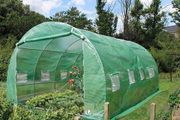 Polytunnel Greenhouse Poly Tunnels Gardening Walk In Pollytunnel Tent with Steel Frame