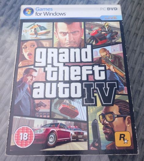 PC game, Grand Theft Auto 4, GTA4, IV, great condition, D18 post 5e