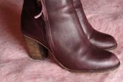 Leather Bourbon Amy Huberman Ankle Boots