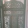 Carved wooden room divider Image 3