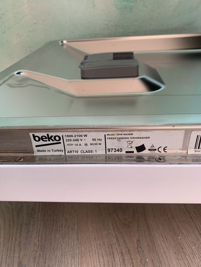 Beko dishwasher