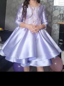 conformation dress and balero Lilac