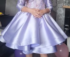 conformation dress and balero Lilac