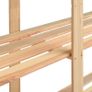 5-Tier Storage Rack 170x38x170 cm Solid Pinewood 500 kg Image 5