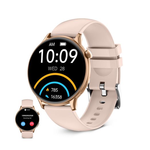 Rose Core Smart Watch Gold and Black Colour