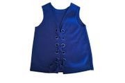 Karen Millen fine-knit laced-back top