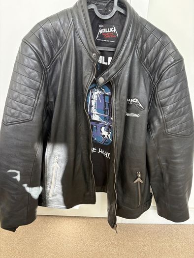 Metallica leather jacket