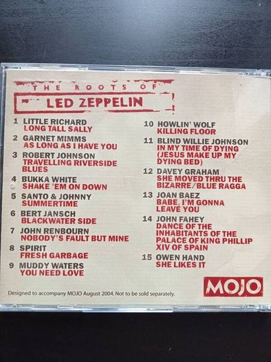 Mojo The Roots of Led Zeppelin CD
