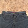 mens jeans life and limb dark wash navy straight fit Size W 52 L 32 RRP 65 Image 5