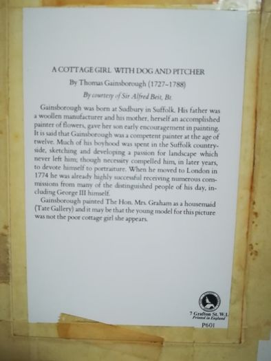 Framed print of "A Cottage Girl"