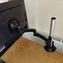 32inch Samsung 4K Monitor and Premium Desk Mount Image 2