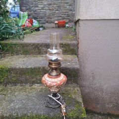 Vintage electric lamp postage possible