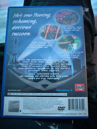 Sly Racoon Trilogy PlayStation 2