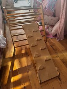 Pikler Triangle with Reversible Ramp/Slide - Excellent Condition